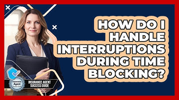 How Do I Handle Interruptions During Time Blocking?