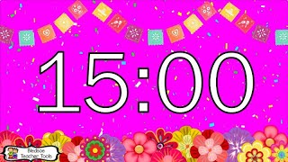Fiesta Timer With Music   15 Minute Timer