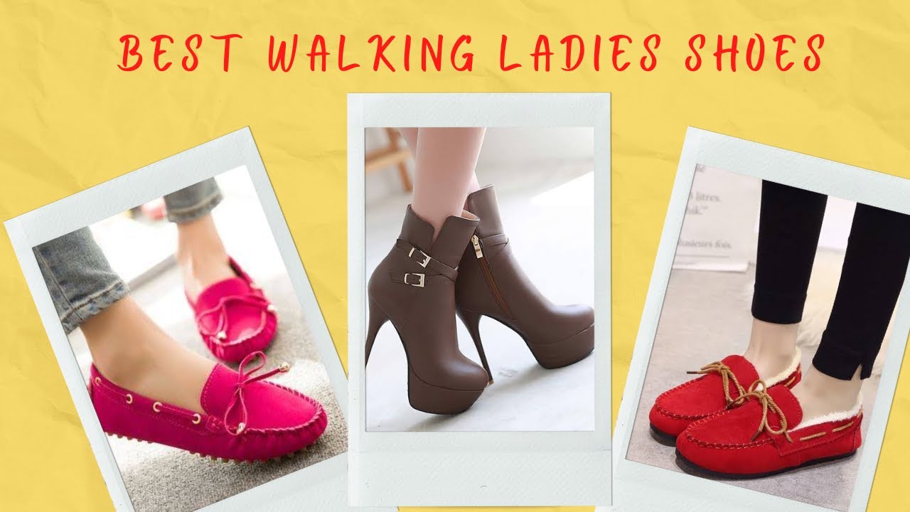 Best walking ladies shoesshoes zone for ladiesTrendy stylish ladies shoes YouTube