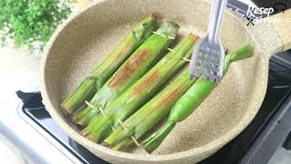 cara buat Otak-Otak Paling Simple