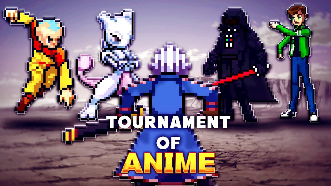 Новый турнир аниме | NMA - Команда видеоигр против команды мультфильмов