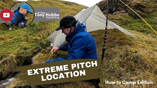 Extreme pitch location | MLD Trailstar the day after
