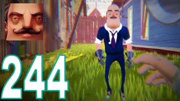 Hello Neighbor - My New Neighbor Dr Phil Act 2 V4 Boxes + Trampoline Gameplay Walkthrough Part 244