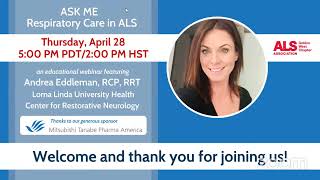 ASK ME: Respiratory Care in ALS