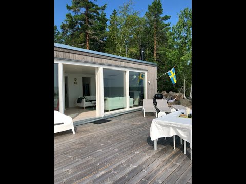 Modern Sommar 70 från Sommarnöjen med planlösning Hav och interiörstil Lugn