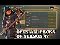 Last day on earth survival  opened all packs of season 47