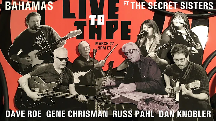 Bahamas x The Secret Sisters: Live To Tape Ep 5: Gene Chrisman, Dave Roe, Russ Pahl, Dan Knobler