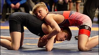 U13 V. Huittinen (Fin) Vs Ö. Üney (Ger) 38Kg. Freestyle Youth Boys Wrestling.