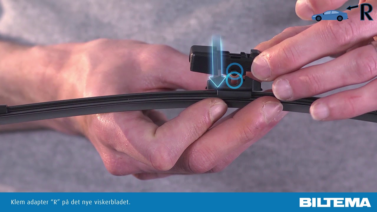 Biltema vindusviskere montering Biltema vindusviskere montering