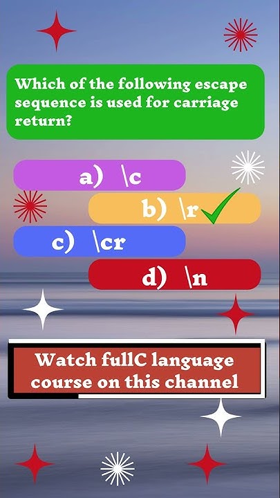 #clanguage | #shorts | Carriage return in C programming - YouTube