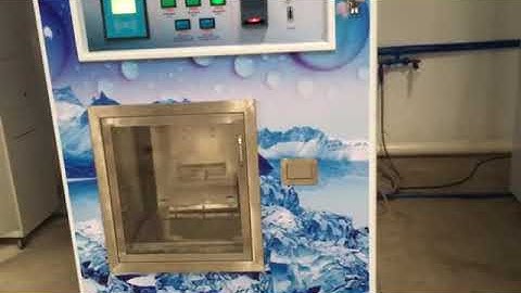 Ice vending machine