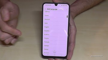 Samsung Galaxy A16 5G : How to change the language? (also the local dialect)