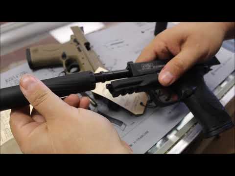 M&P  compact 22 Thread Adapter, Proper threads and suppressor runout
