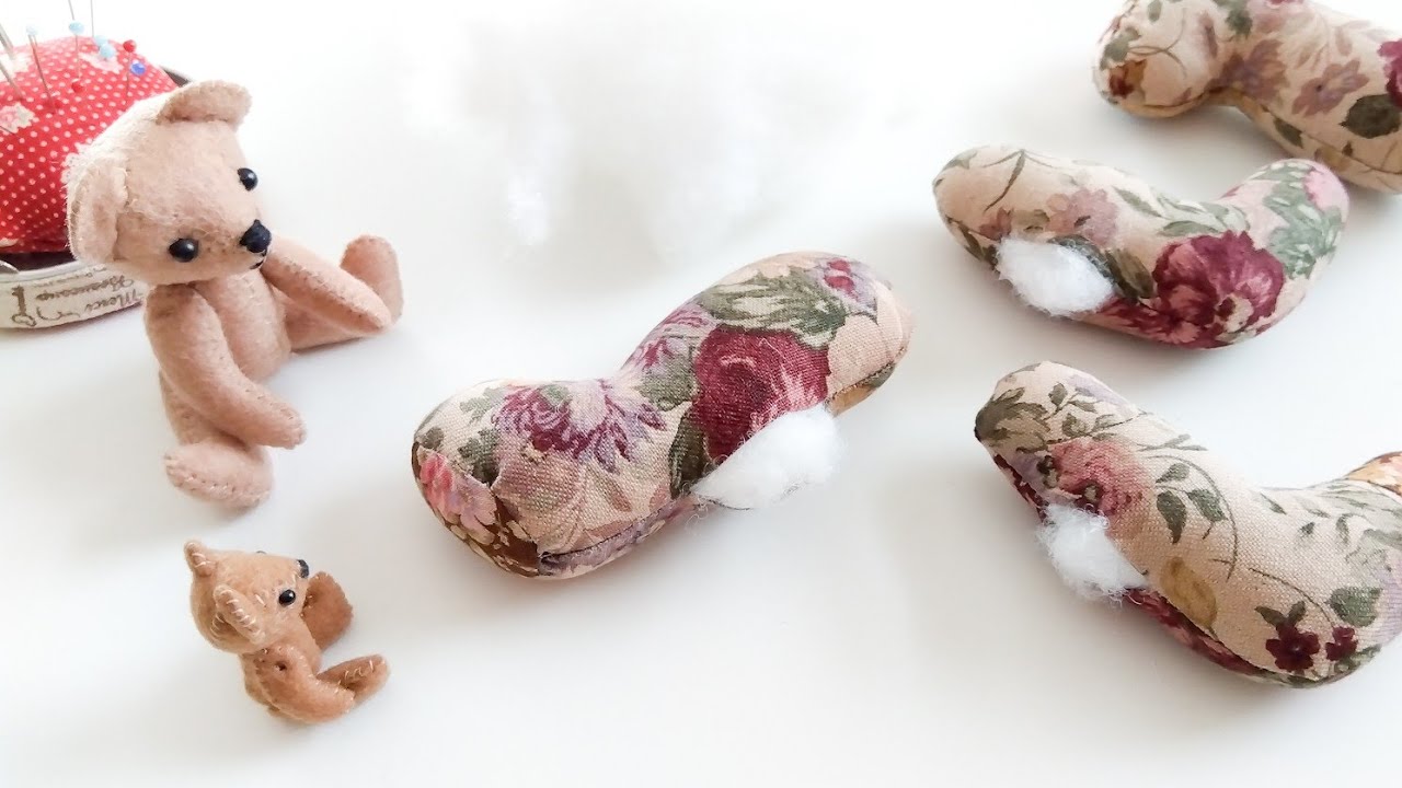 綿詰め口を閉じる時の裏技 ご紹介【テディベア教室（中級・上級コース