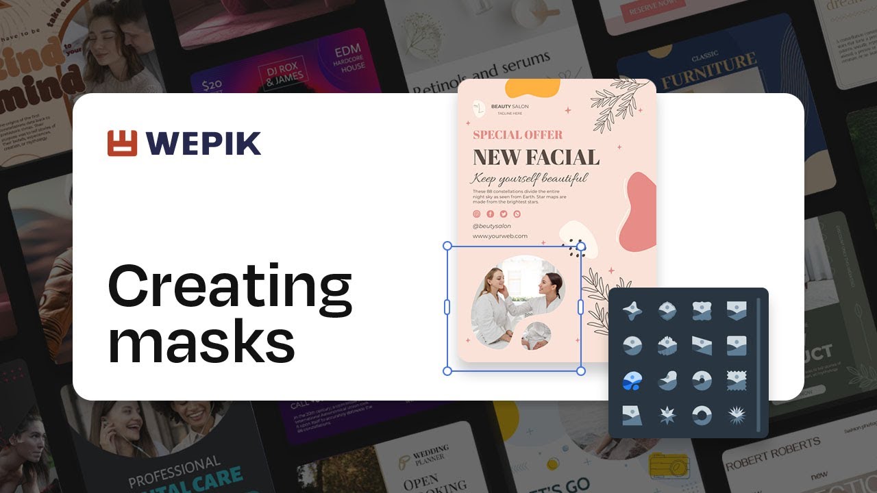 How to Use Clipping Masks in Wepik: Mastering the Mask Creation with a ...