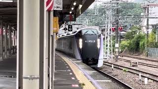 【JR東日本】特急あずさ34号新宿行きE353系S109編成34M大月駅通過シーン