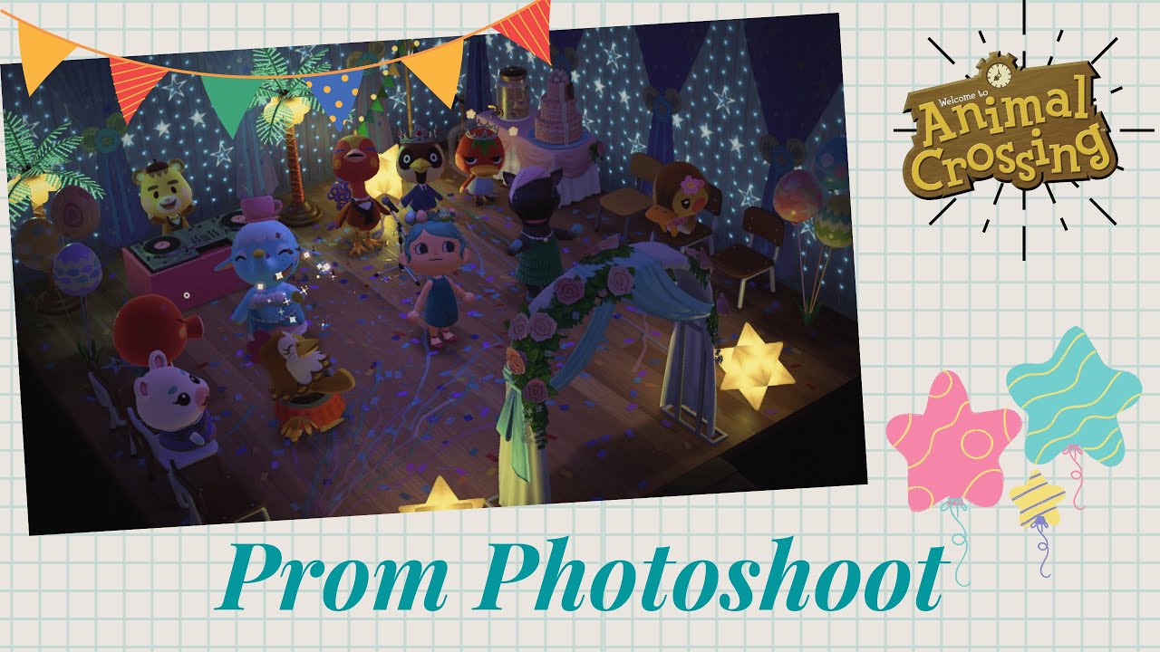 Let's Go to Prom! Animal Crossing New Horizons YouTube