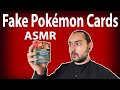 ASMR | Fake Pokémon Cards | Tracing | Whispering | Hand Movements