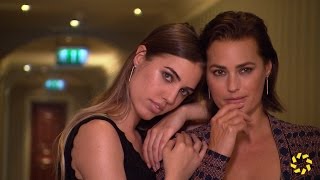 Yasmin und Amber Le Bon beim Photoshooting