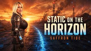 Saffron Tide - Static on the Horizon | Cinematic Synth-Rock Music Video