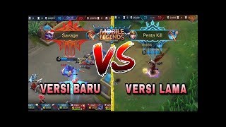 MANIAC VS QUADRA KILL - SAVAGE VS PENTA KILL NOSTALGIA SUARA BARU DAN SUARA LAMA MOBILE LEGENDS