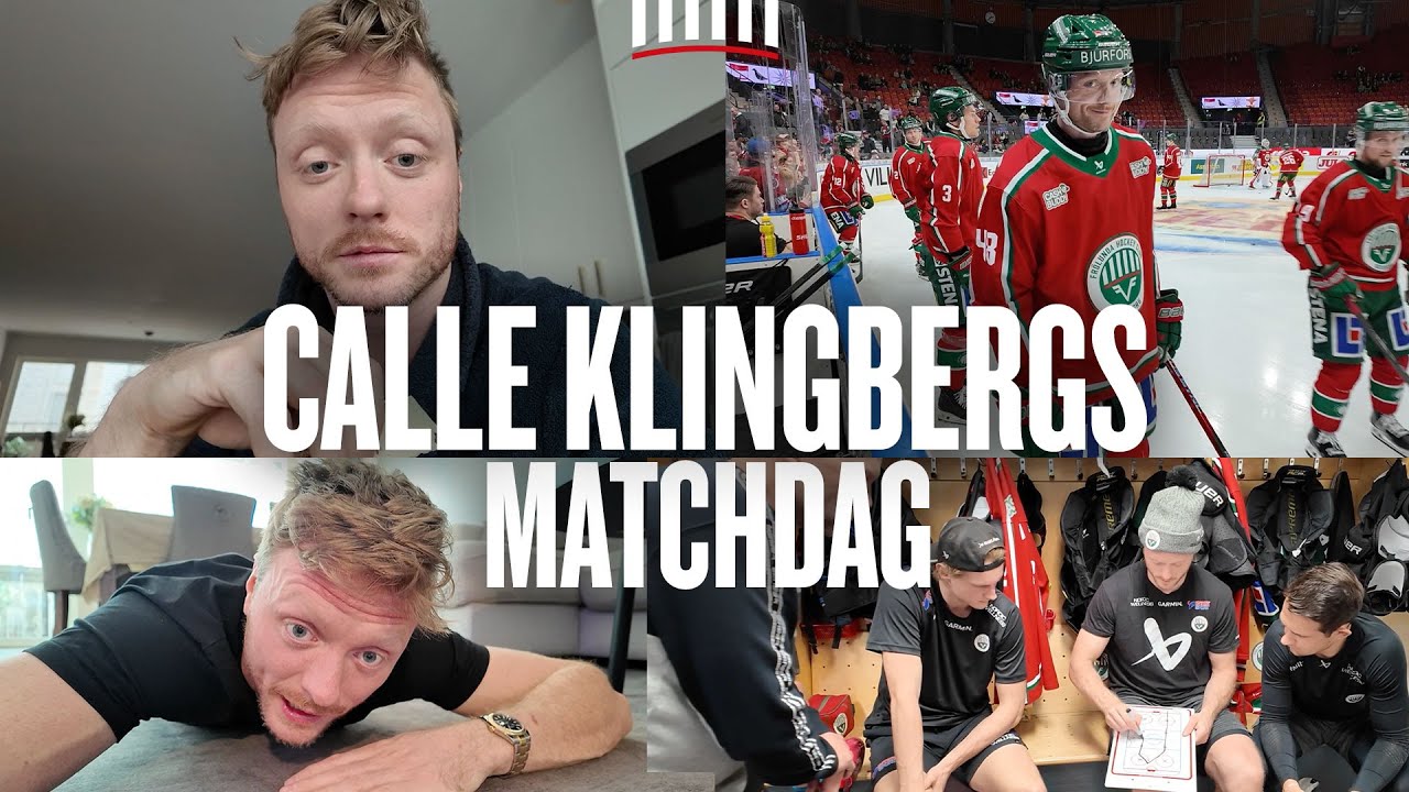 FÖLJ MED CALLE KLINGBERG EN MATCHDAG