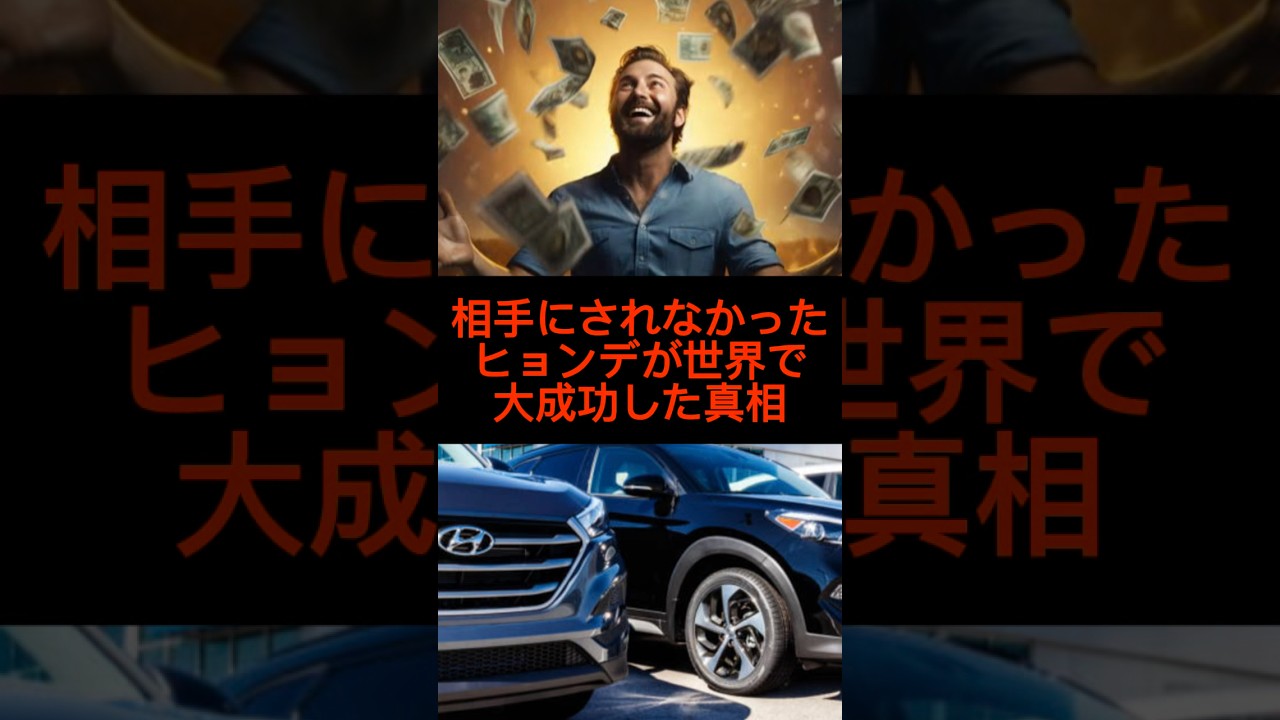相手にされなかったヒョンデが世界で大成功した真相#shorts #雑学 #ヒュンダイ #おすすめ