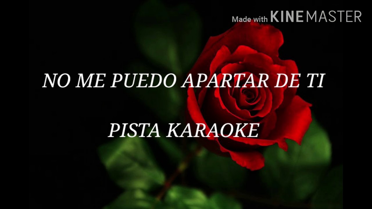 PISTA KARAOKE NO ME PUEDO APARTAR DE TI  LILIAN GARCÍA