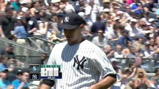 2012/05/13 Pettitte induces double play