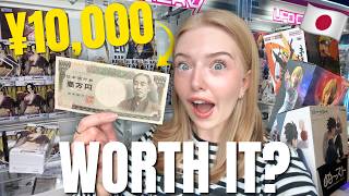 I Spent ¥10,000 on Anime Claw Machines in Japan🇯🇵