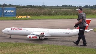 RC Airbus A340\/300 With 4 Jet Turbines