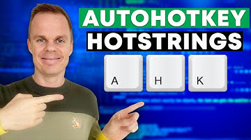 How to use Hotstrings in AutoHotkey - AutoHotkey Tutorial #3