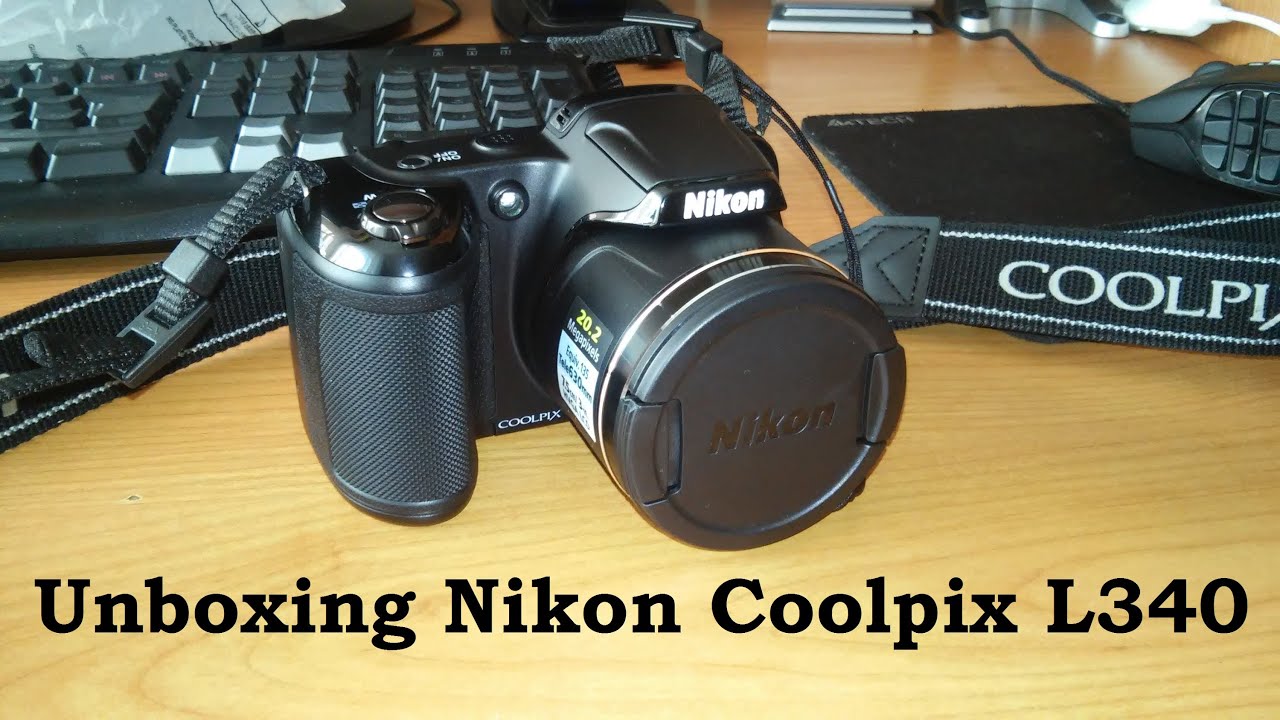 Nikon Coolpix L340 Unboxing - YouTube