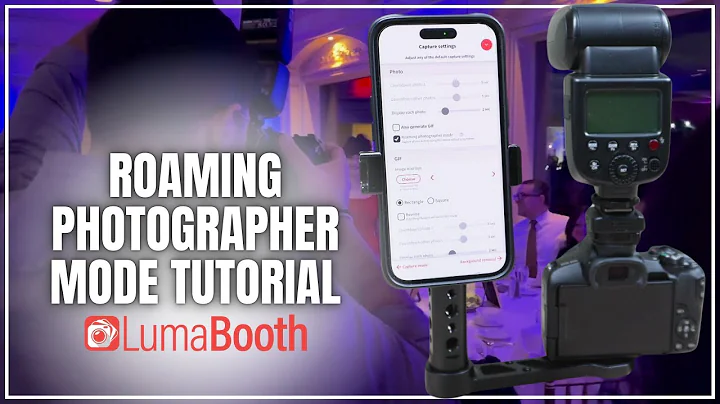 Roaming Photography with your iPhone or iPad in LumaBooth