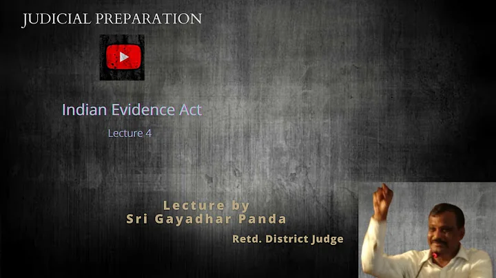 Section 6 & 7 of Indian Evidence Act- Lecture 4