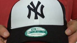 Yankees 'THE-LEAGUE STRAPBACK' White-Navy Hat by New Era