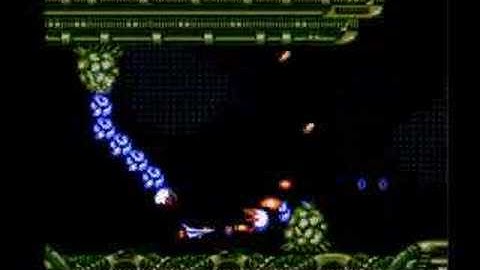 Gradius II: Gofer no Yabō (NES/Famicom) - Stage 2