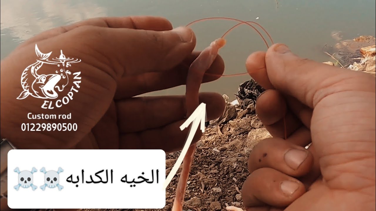 🔴صيد القرموط.من بدايه تجهيز العود لصيد القرموط و تعليم الخيه الكدابه