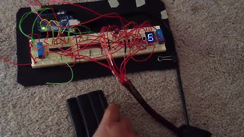 Arduino laser tag final gun form