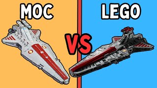 Lego Star Wars Venator-Class VS Lego Venator-Class MOC ... | Doovi