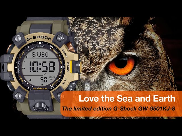 時計 G-SHOCK EARTHWATCH MUDMAN CASIO G-SHOCK EARTHWATCH COLLABORATION MODEL LOVE THE SEA