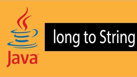 Java Tutorial Bangla | Java long to String  | Java Conversion Bangla Part -5
