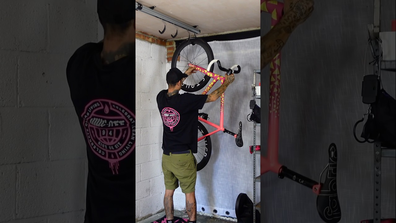 Stashed SpaceRail - Bicycle Storage Solution