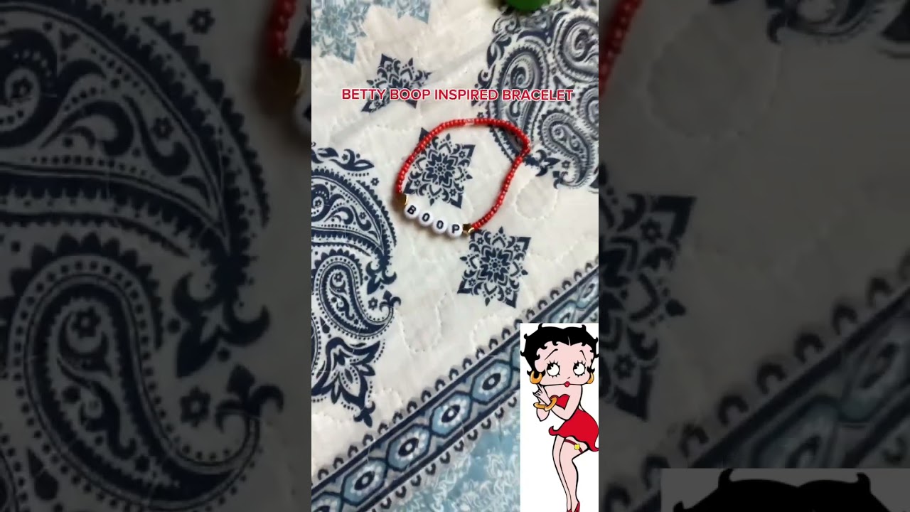 ✨🎭BOOP! The Musical ￼Themed Bracelet✨🎭(