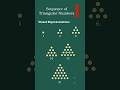 Patterns in Mathematics - Sequence of Triangular Numbers