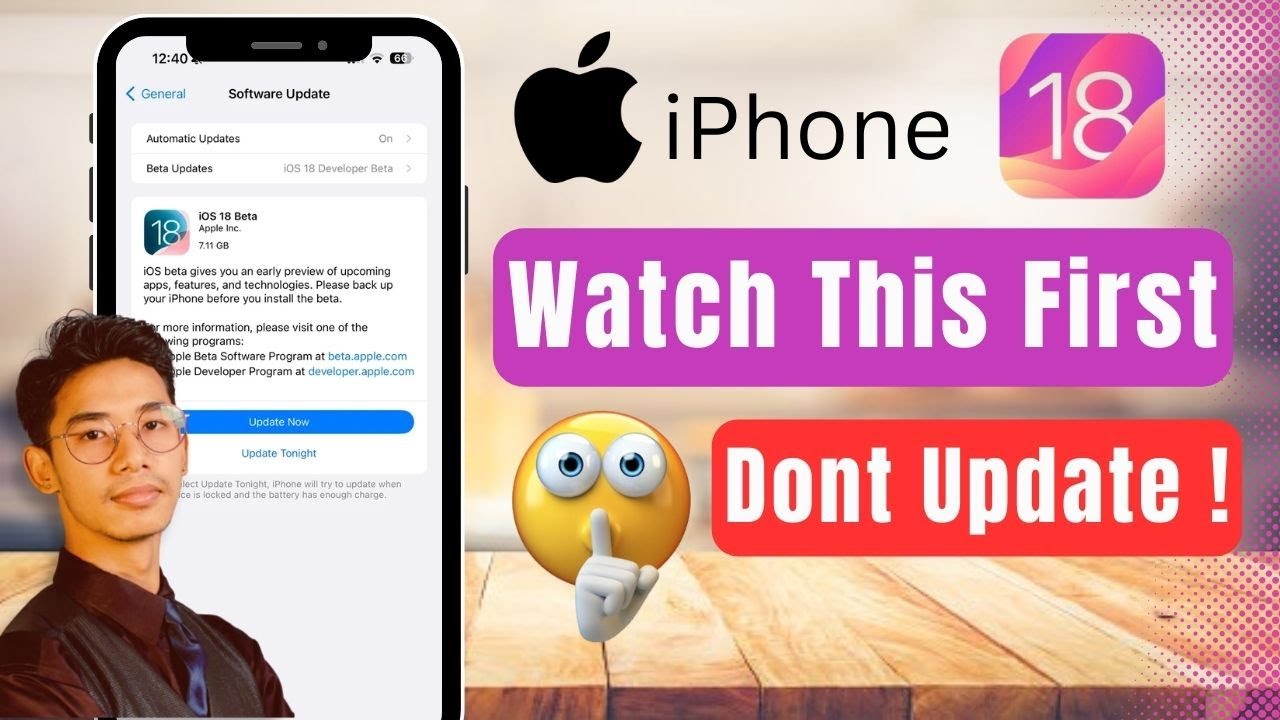 iOS 18 Beta 1 - Watch THIS BEFORE You Update! - YouTube