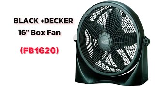 black   decker box fan #fans #fan #box #boxfan