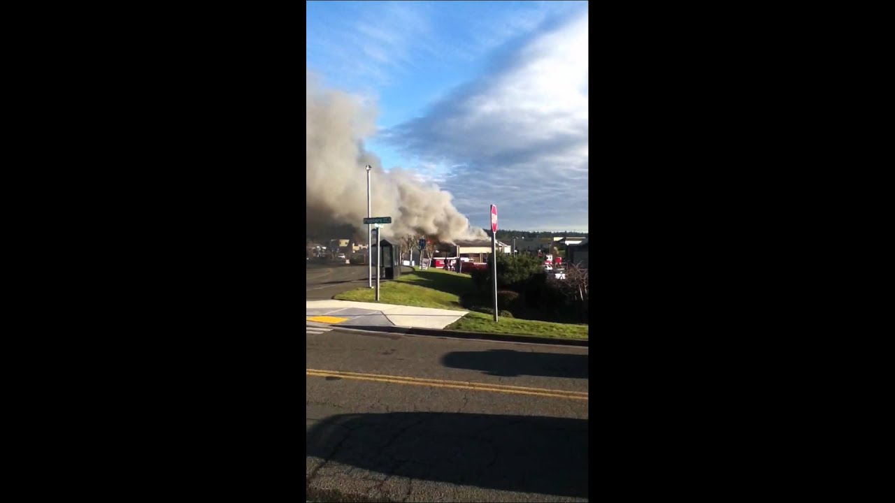 Silverdale fire YouTube