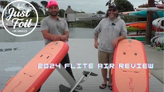 @Justridela and @BayFoils Fliteboard Air Review | Next best thing from @Fliteboard