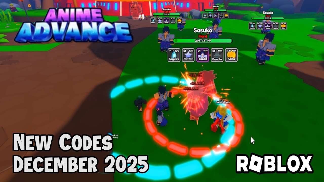 Roblox Anime Advance New Codes December 2025 - YouTube